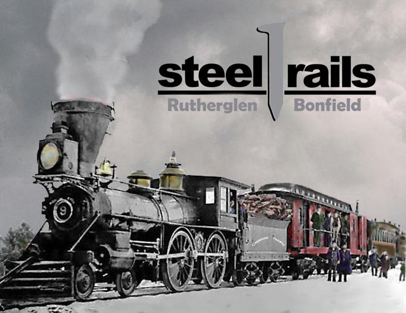 The CPR steam locomotive Lucy Dalton — first locomotive to reach North Bay, December 1882